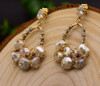 Natural Baroque Pearl Drop Earrings