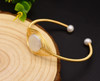 Handmade Natural Pearl Fine Jewelry Bangle