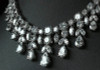 Sparking Cubic Zircon Drop Earring Necklace