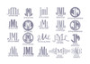 Monogram Personalized Wedding Hanger