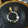 Natural Baroque Pearl Glaze Adjustable Bracelet