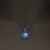 Luminous Glow in Dark Lotus Flower Shaped Pendant Necklace Luminous Glow in Dark Lotus Flower Shaped Pendant Necklace