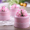 10 Pc. Round Shape Tinplate Candy Box