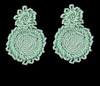 Large Tassel Fringe Earrings