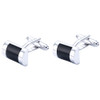 Elegant Tie Clip Cufflinks Set