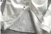 Men's Cotton Linen Long Sleeve Casual Slim Mandarin Collar Shirts