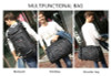 50L Waterproof Travel Backpack 17.3 Laptop
