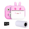 Children Camera Instant Print Camera Instax Print For Kids Birthday Gifts 1080P HD Camera With Thermal Photo Paper Toys Camera