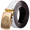 Luxury Gold Buckle Leather Belt