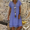 V-Neck  Casual Summer Dress