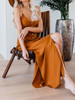 Sexy V Neck Lace Sleeveless Sling Maxi Dresses