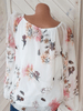 Tie Collar  Printed  Long Sleeve Blouses