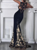 Sexy Lace Slim Sleeveless Evening Dresses