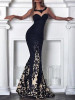 Sexy Lace Slim Sleeveless Evening Dresses