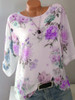 Round Neck  Loose Fitting  Print Short Sleeve T-Shirts Round Neck  Loose Fitting  Print Short Sleeve T-Shirts