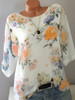 Round Neck  Loose Fitting  Print Short Sleeve T-Shirts Round Neck  Loose Fitting  Print Short Sleeve T-Shirts