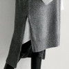 Fashion Simple Loose Sleeveless Knitted Dress