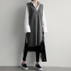 Fashion Simple Loose Sleeveless Knitted Dress