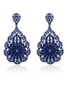 Vintage Hollowed Water Drop Earrings