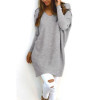 V Neck  Loose Fitting Plain Sweaters V Neck  Loose Fitting Plain Sweaters