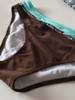 Plus Size Push Up Backless  Mid-Rise Bikini