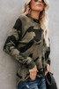 Round Neck Camouflage T-Shirts