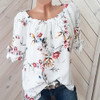 Round Neck  Loose Fitting  Printed Short Sleeve T-Shirts Round Neck  Loose Fitting  Printed Short Sleeve T-Shirts
