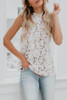 Band Collar Open Shoulder  Decorative Lace  Lace  Blouses Band Collar Open Shoulder  Decorative Lace  Lace  Blouses