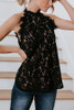 Band Collar Open Shoulder  Decorative Lace  Lace  Blouses Band Collar Open Shoulder  Decorative Lace  Lace  Blouses