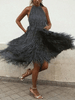 Sexy Backless Sleeveless Maxi Dress