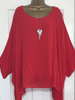 Round Neck  Asymmetric Hem  Plain Blouses