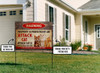 Attack Cat Custom Yard Sign