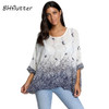 BHflutter Plus Size 2018 Women Blouse Shirt Batwing Sleeve Casual Summer Blouses Female Black Vintage Chiffon Tops Shirts Blusas BHflutter Plus Size 2018 Women Blouse Shirt Batwing Sleeve Casual Summer Blouses Female Black Vintage Chiffon Tops Shirts Blusas