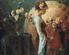 Full Moon and Flowers