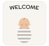 Stripe Baby Swaddle