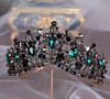 Vintage Rhinestone Pageant Crown Crystal Tiaras Vintage Rhinestone Pageant Crown Crystal Tiaras