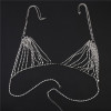 Rhinestone Body Chain Harness Bra Beach Jewelry