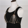 Rhinestone Body Chain Harness Bra Beach Jewelry