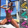 Love Letter Print Swimsuit
