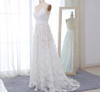 Sexy Ivory Lace Beach Wedding Dress