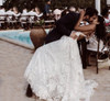 Sexy Ivory Lace Beach Wedding Dress