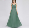 Sweetheart A-line V-neck Sleeveless Bridesmaid Dresses