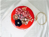Handmade Flowers Evening Clutch Bag