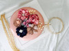 Handmade Flowers Evening Clutch Bag