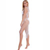 Bling Rhinestones Mesh Hollow Out Fishnet