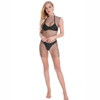 Bling Rhinestones Mesh Hollow Out Fishnet