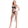 Bling Rhinestones Mesh Hollow Out Fishnet