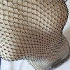 Bling Rhinestones Mesh Hollow Out Fishnet