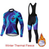 2020 Pro Team Winter Thermal Fleece Cycling Clothes Men Long Sleeve
