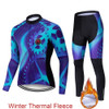 2020 Pro Team Winter Thermal Fleece Cycling Clothes Men Long Sleeve